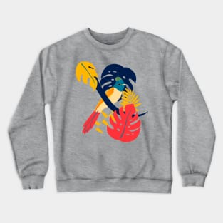 African Paradise Flycatcher Crewneck Sweatshirt